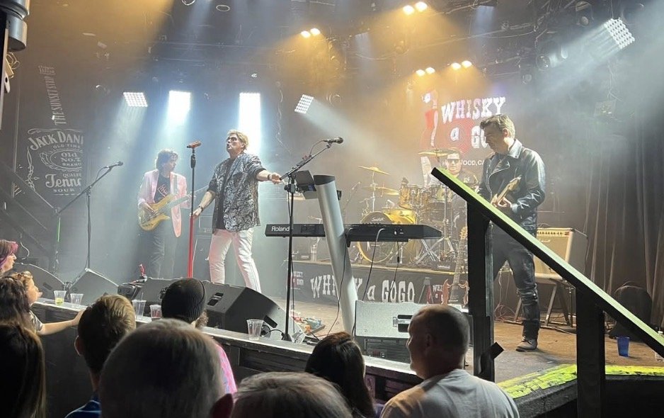 The M80s performing live